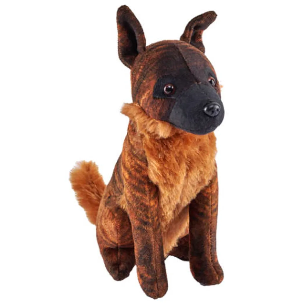 pes se zvukem Malinois tmavý