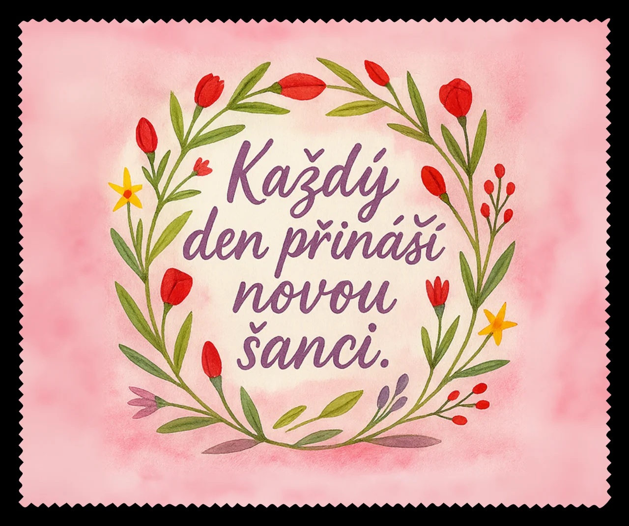 Čistící utěrka - každý den přináší novou šanci