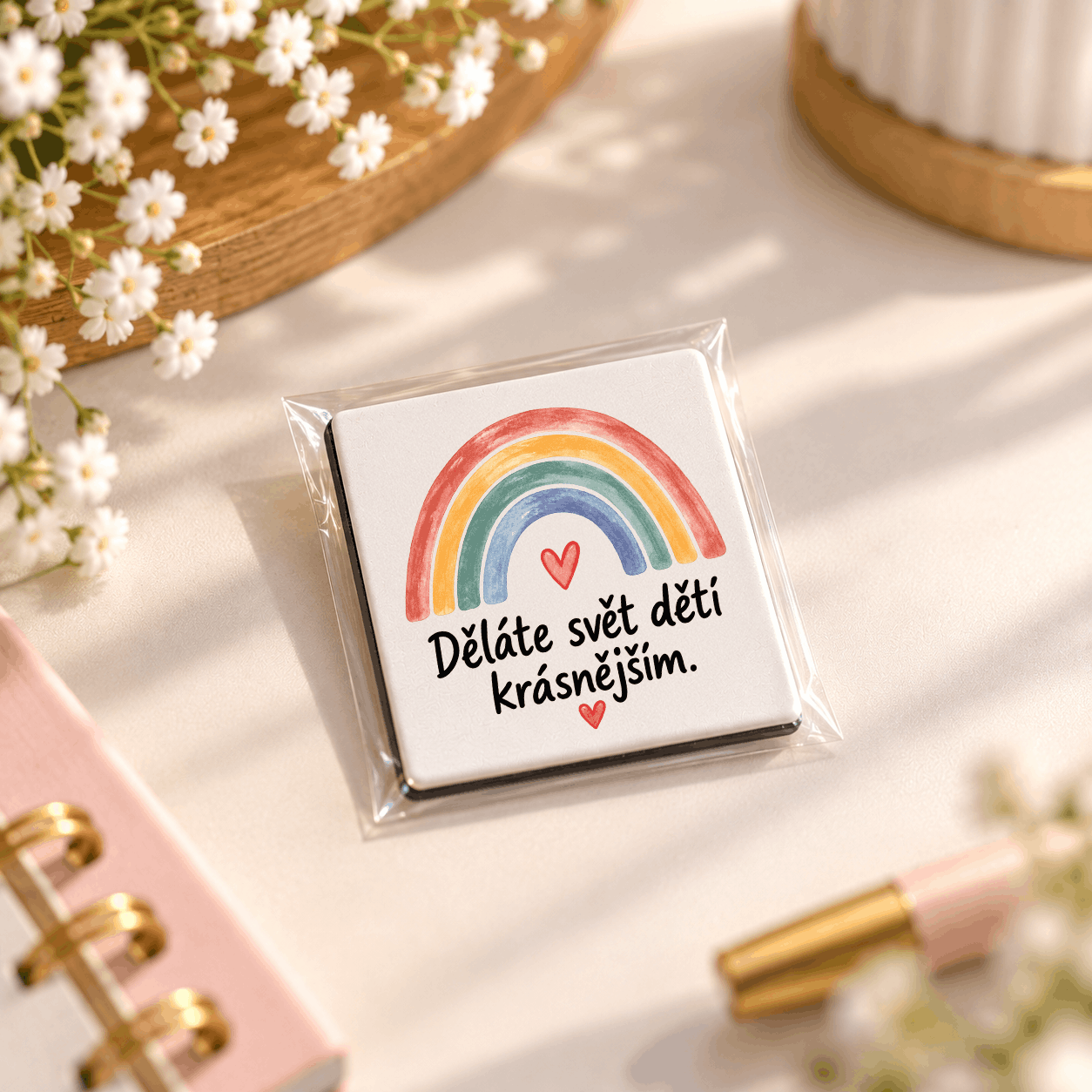 magnet "Děláte svět dětí krásnějším"