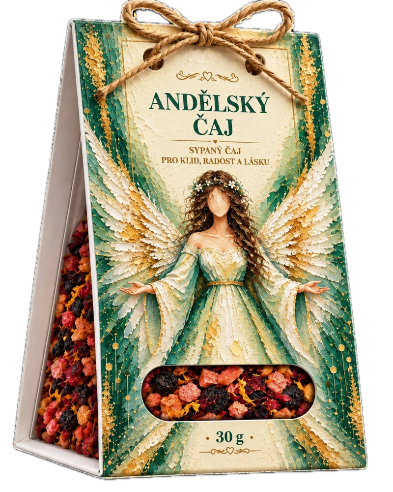 Andělský sypaný čaj – 30 g (zelený)
