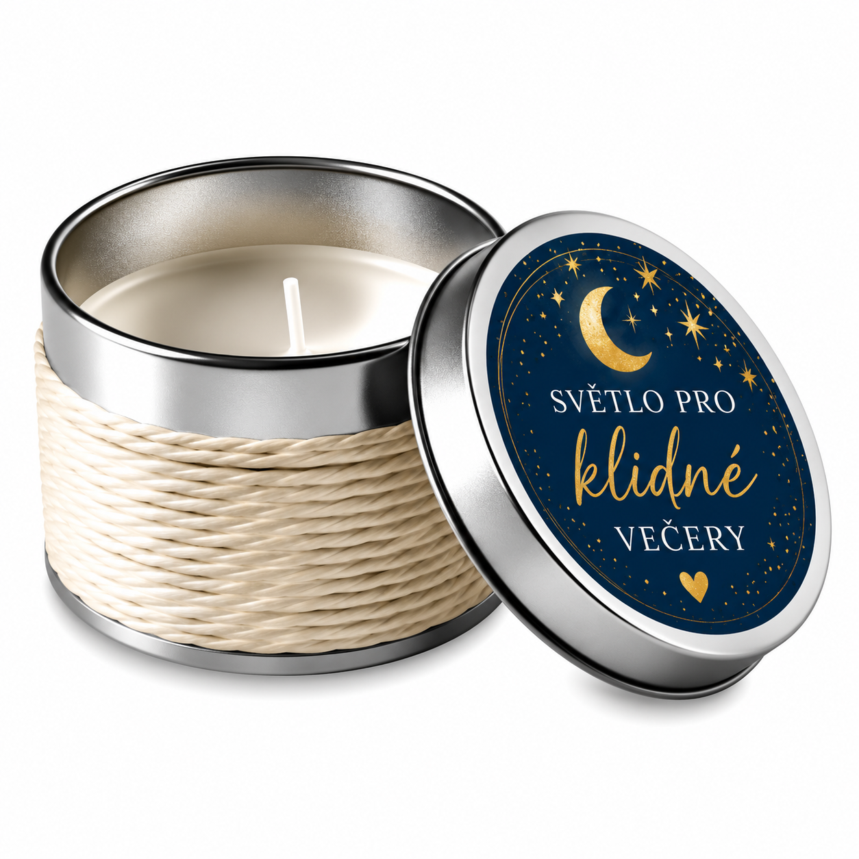 Vonná svíčka – Světlo pro klidné večery, 60 g