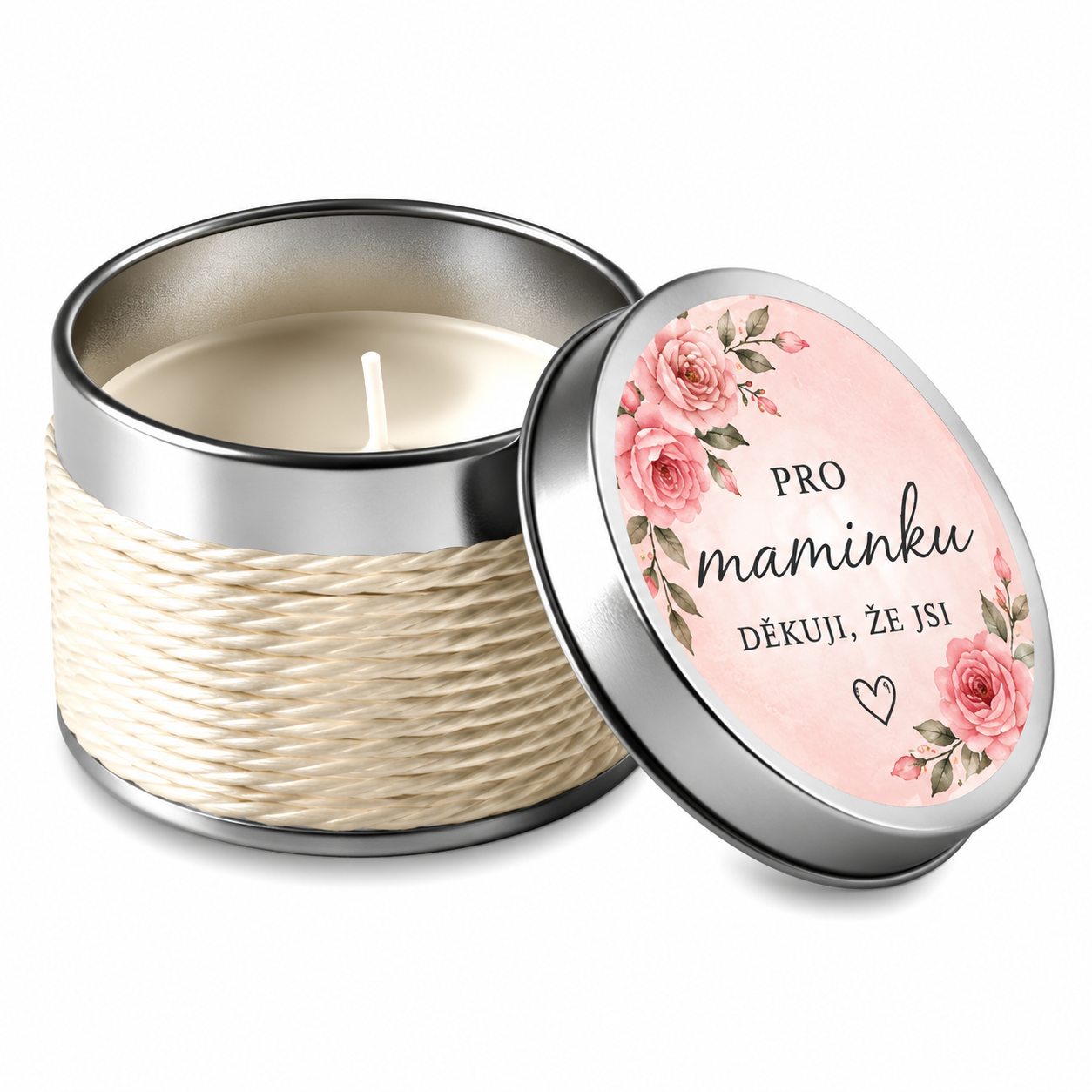 Vonná svíčka – Pro maminku děkuji, že jsi, 60 g