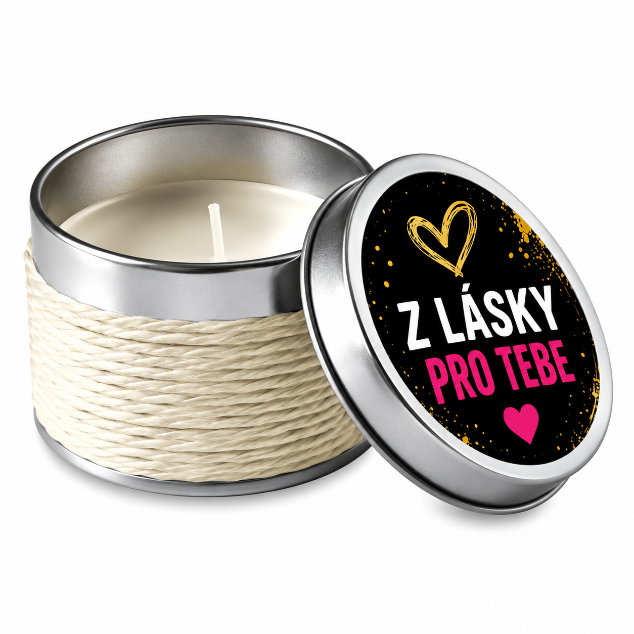 Vonná svíčka – Z lásky pro tebe, 60 g