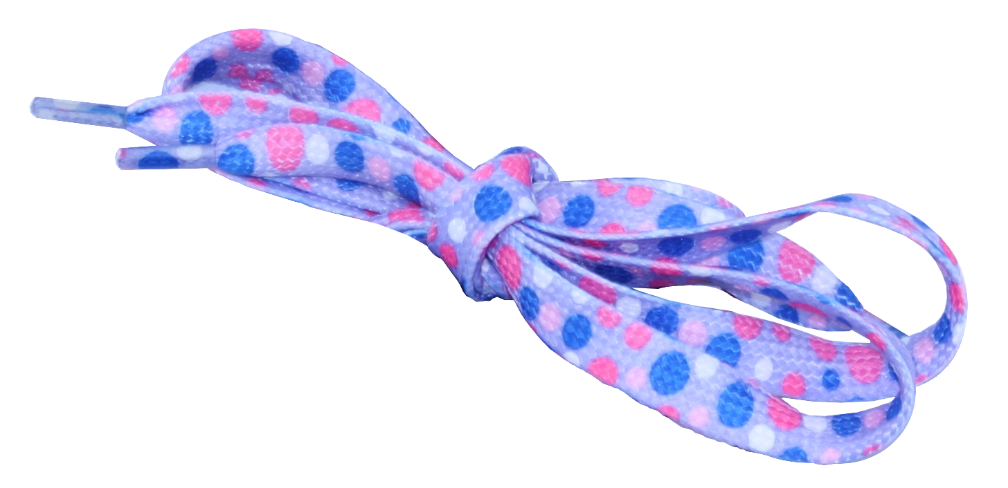 Tkaničky COOL puntíky barevné