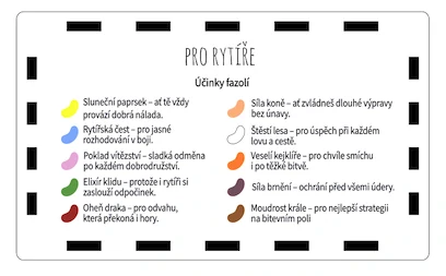 Veselé fazolky - pro rytíře