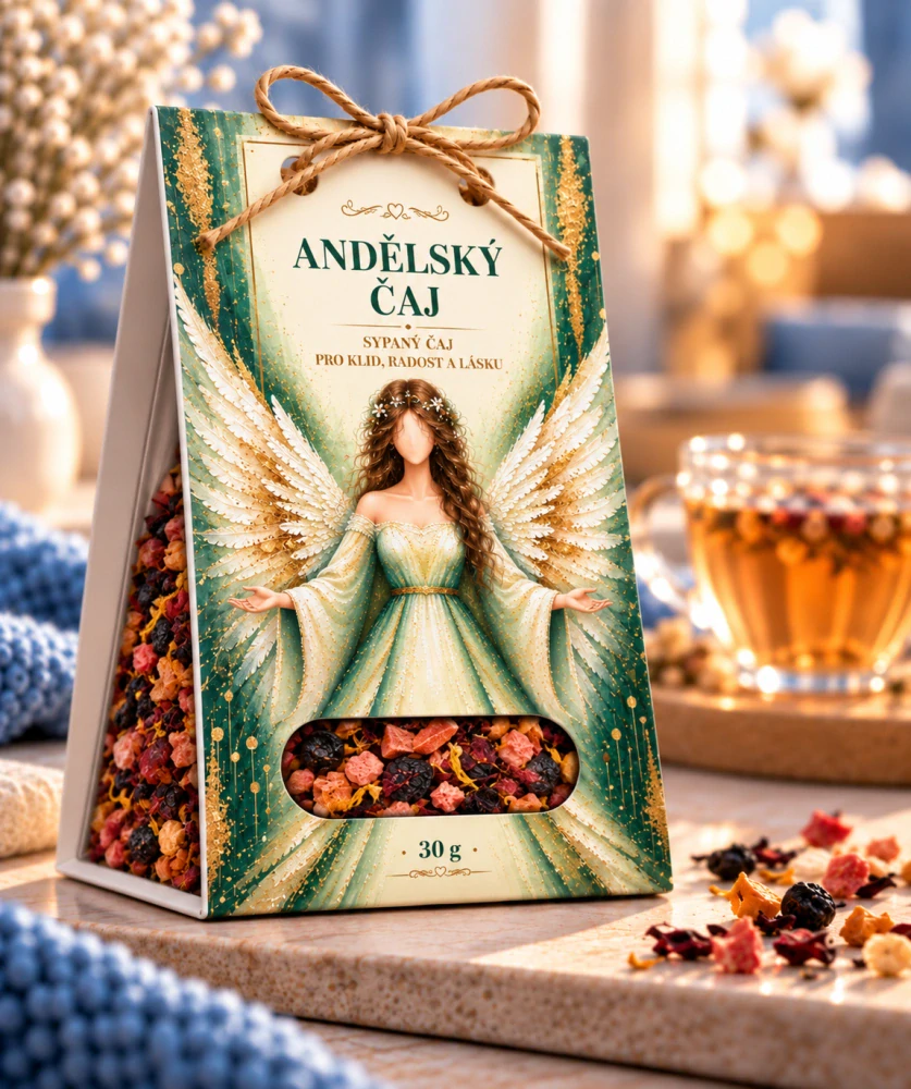 Andělský sypaný čaj – 30 g (zelený)