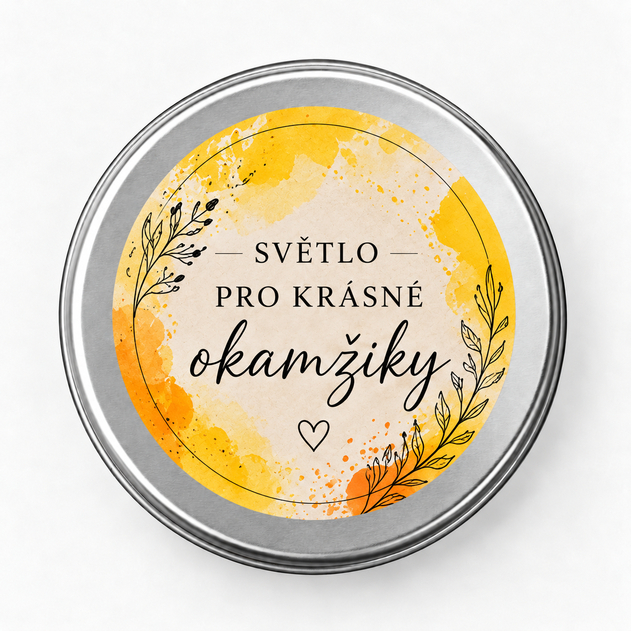 Vonná svíčka – Světlo pro krásné okamžiky, 60 g