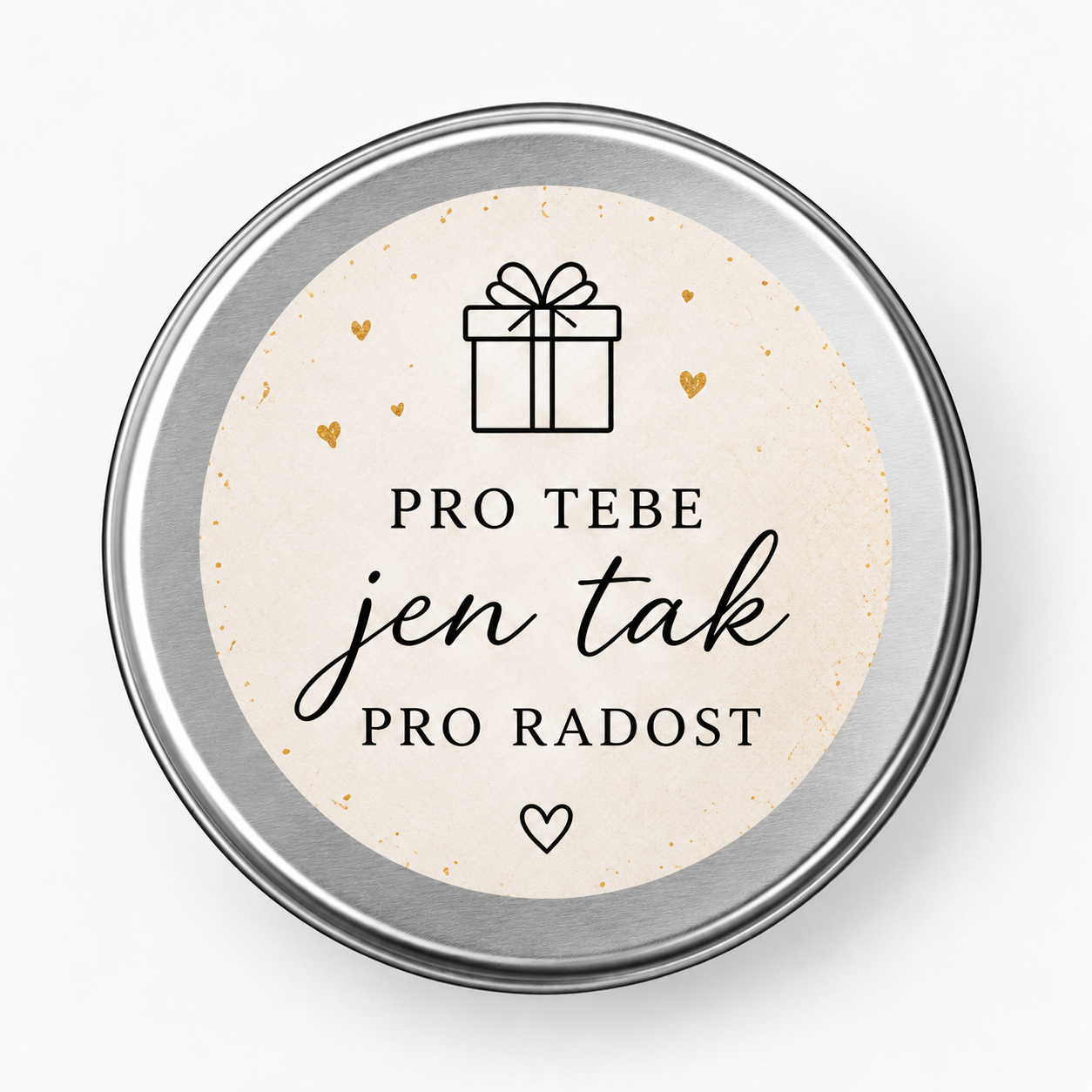 Vonná svíčka – Pro tebe jen tak pro radost, 60 g