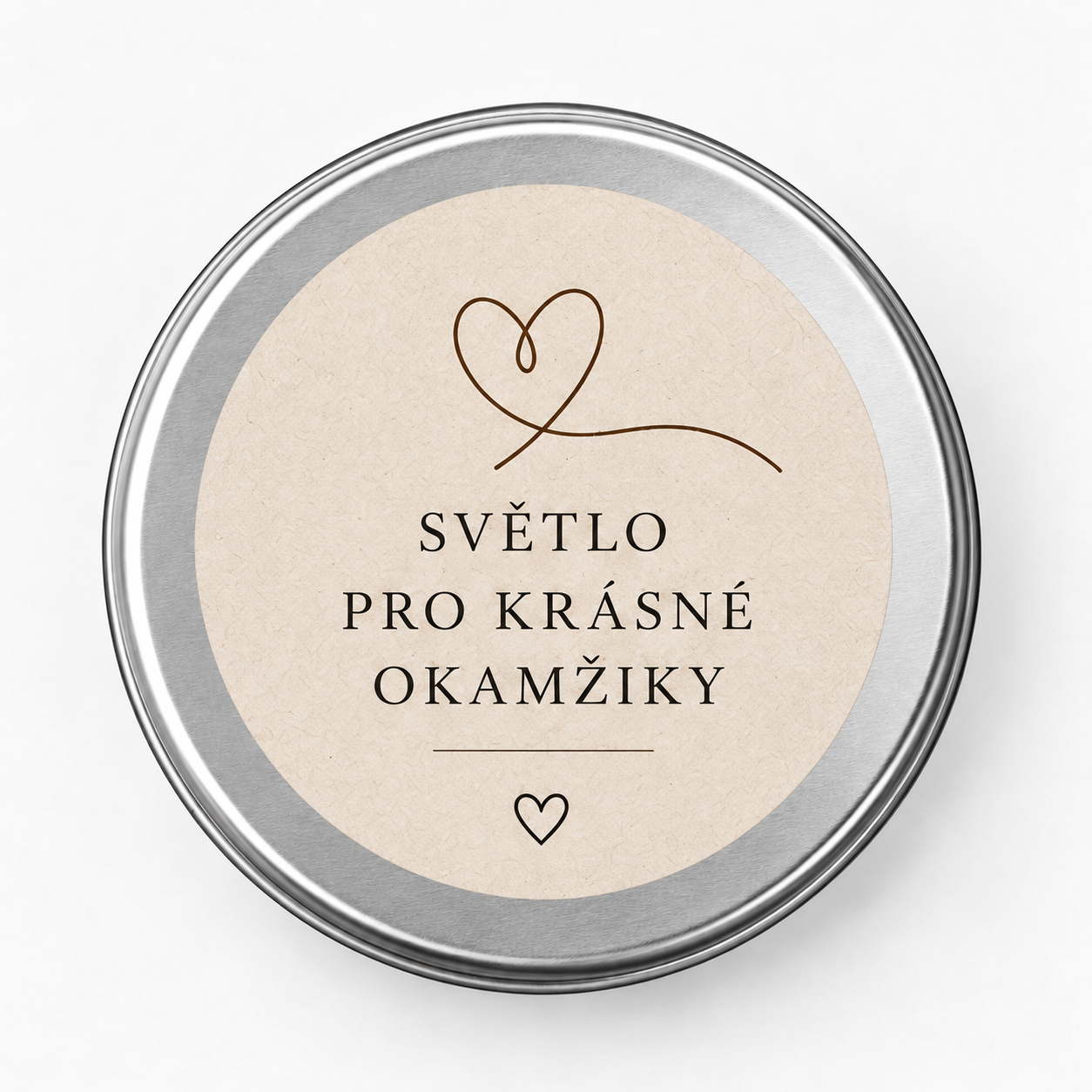 Vonná svíčka – Světlo pro krásné okamžiky, 60 g