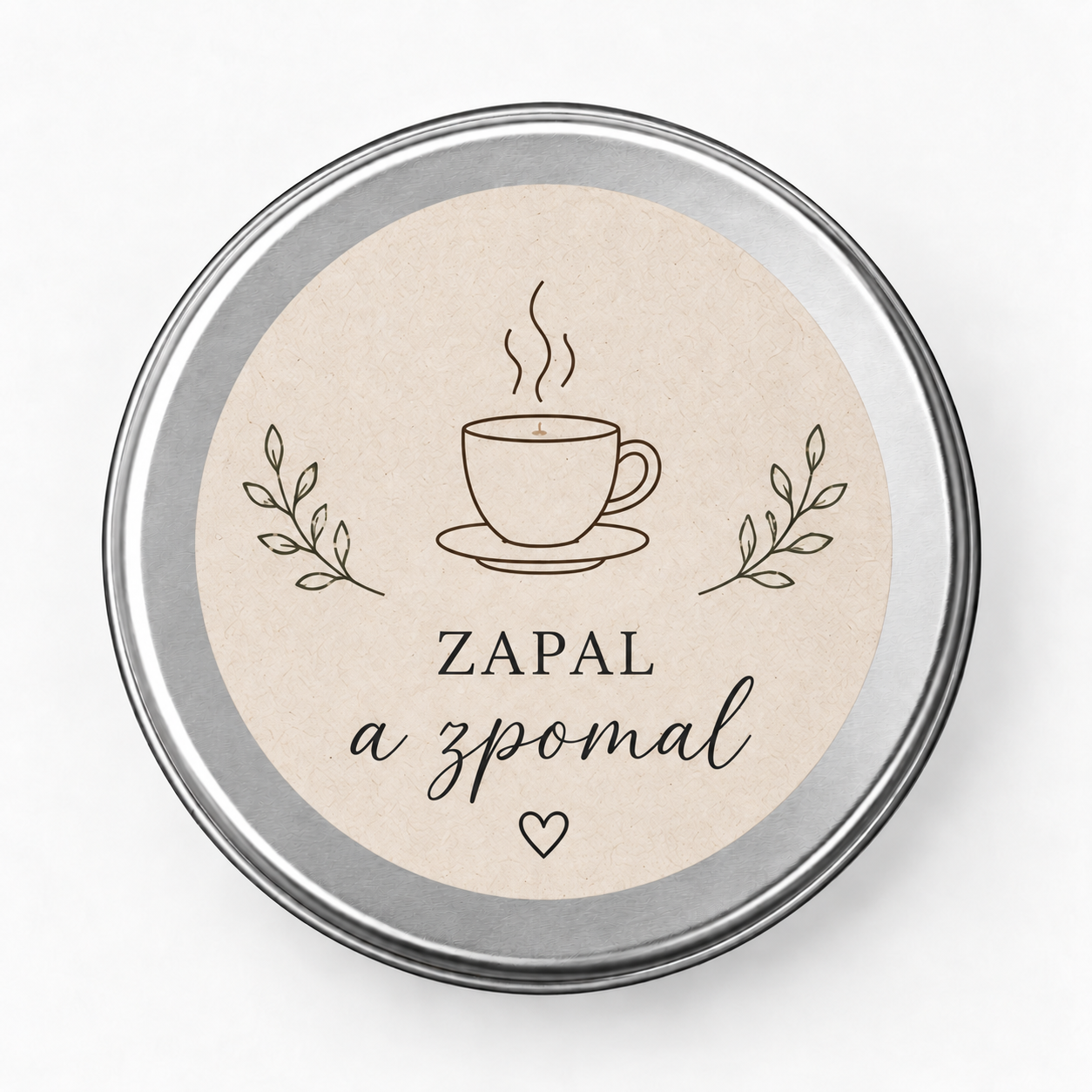 Vonná svíčka – Zapal a zpomal, 60 g