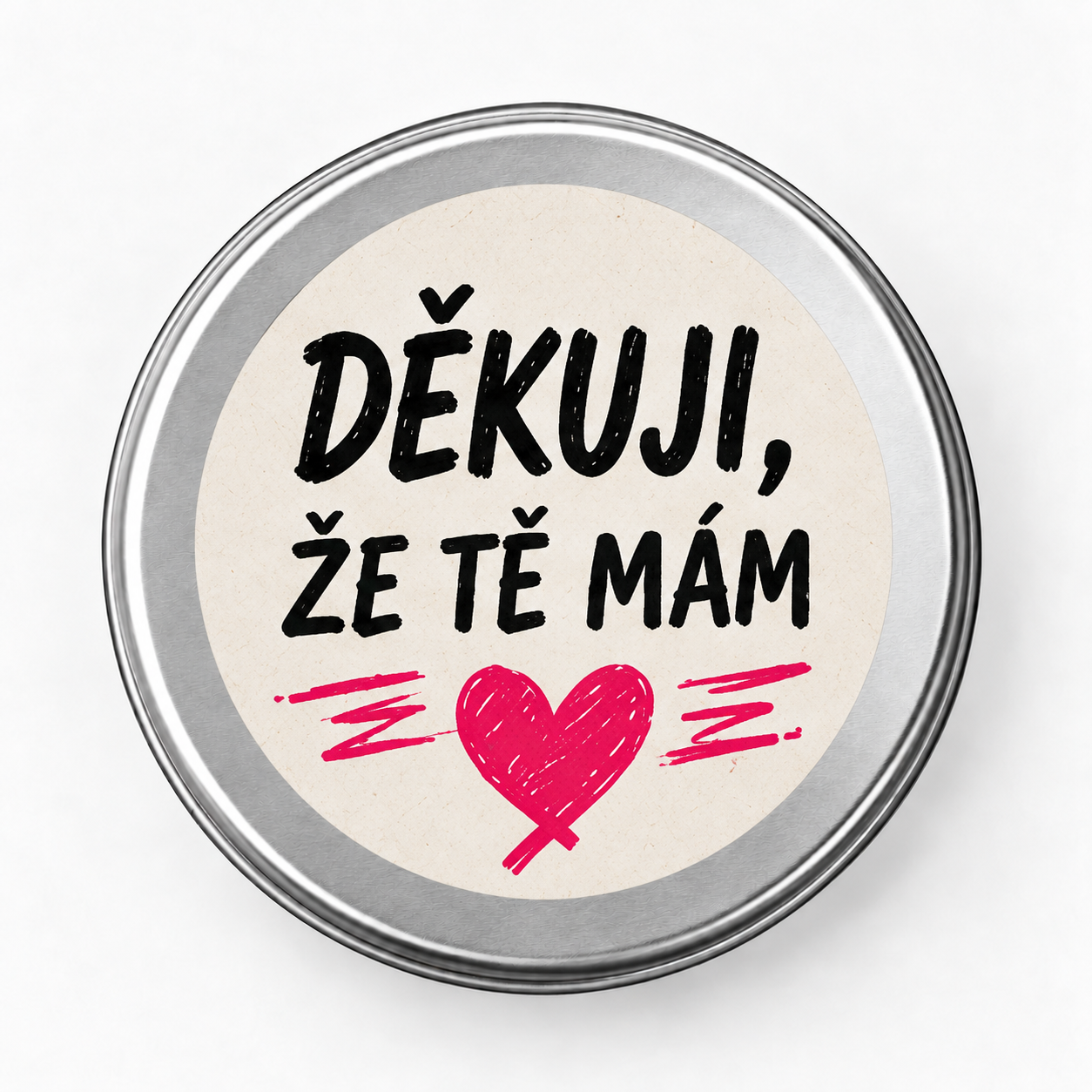 Vonná svíčka – Děkuji, že tě mám, 60 g