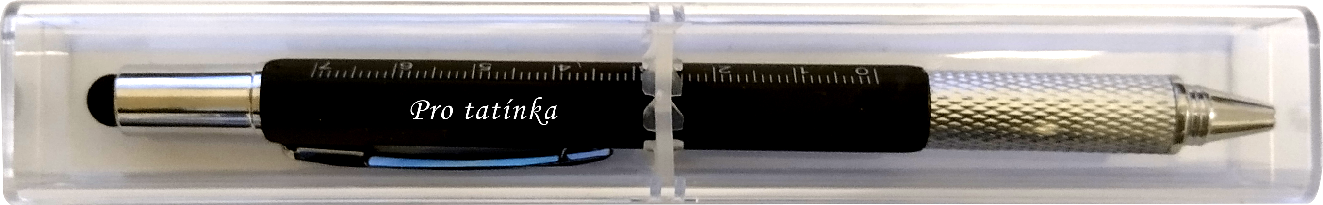 Multipropiska 6v1 s potiskem Pro tatínka černá