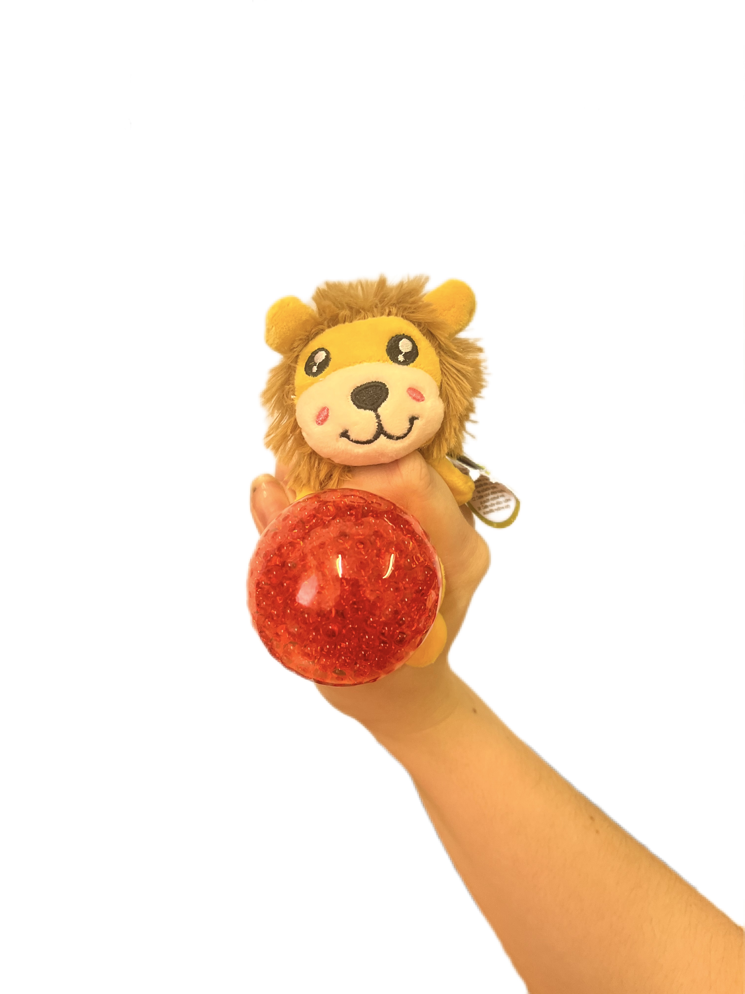 MAČKEJ antistresový plyšáček - lev