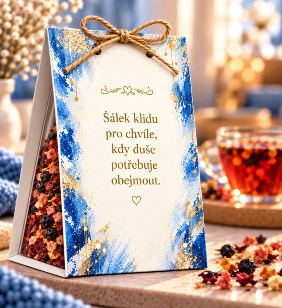 Andělský sypaný čaj – 30 g (sv.modrý)