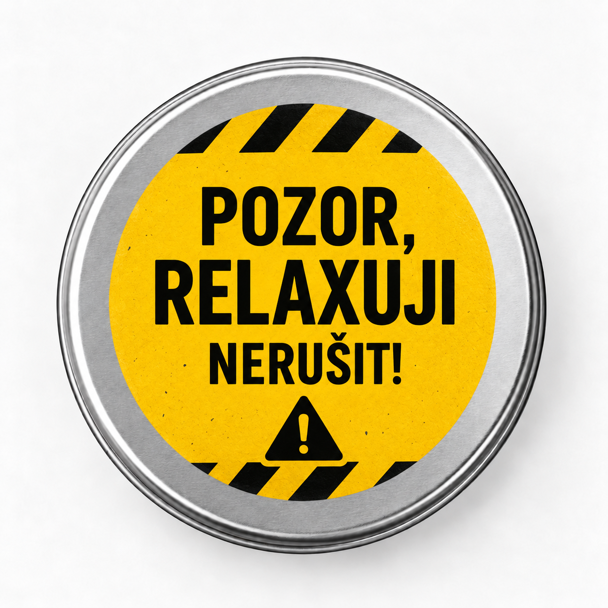 Vonná svíčka – Pozor, relaxuji, nerušit, 60 g