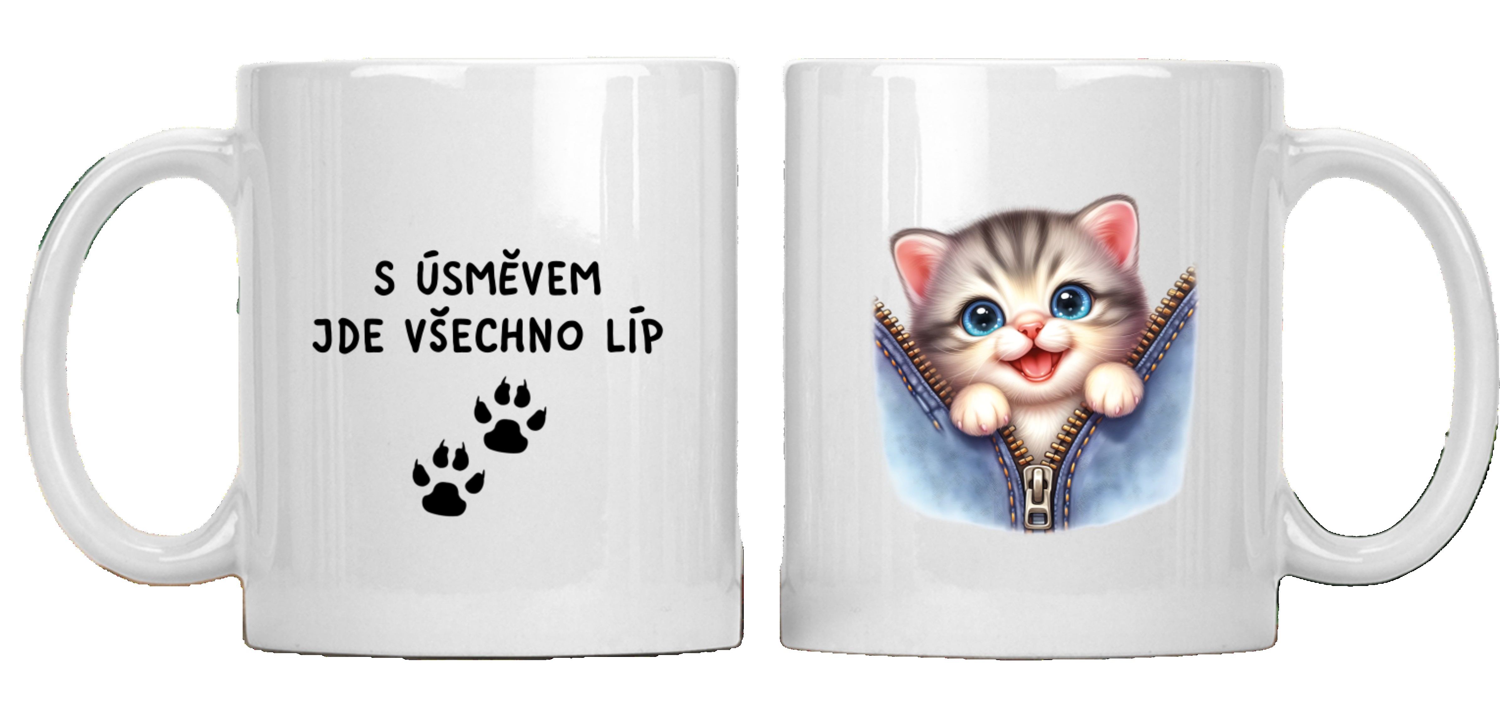 Hrneček čumáček - kočička