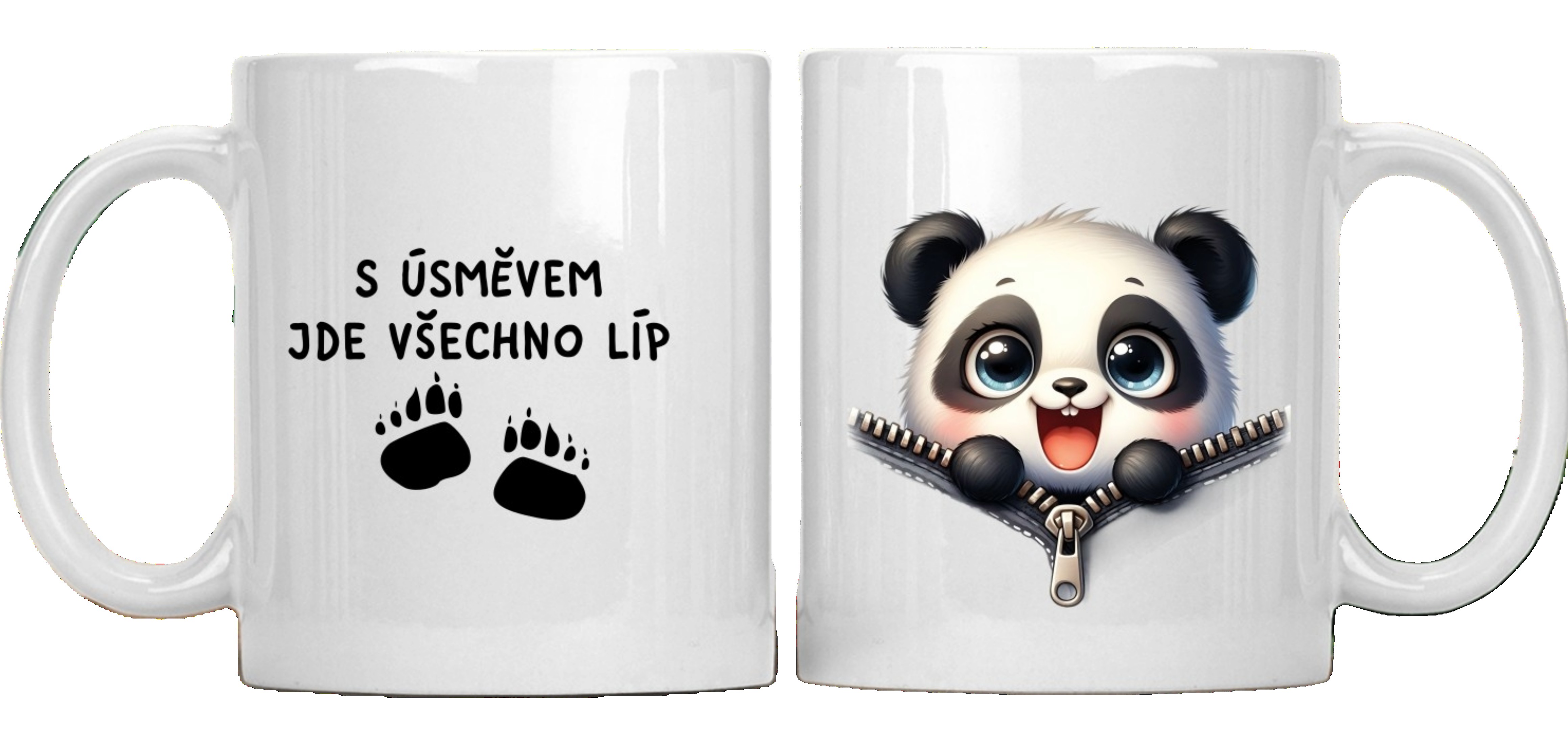 Hrneček čumáček - panda