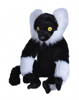 plyšový Lemur černobílý 30 cm