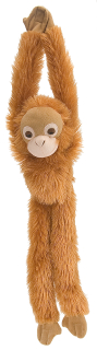 plyšový závěsný orangutan 51 cm