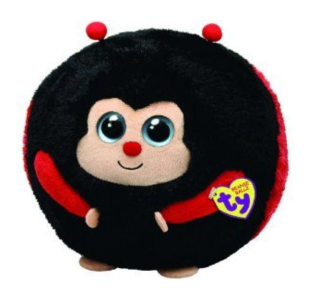 Beanie Ballz Dots beruška 12,5cm