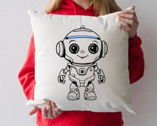 polštářomalovánka  - robot
