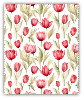 Čistící utěrka - tulipány