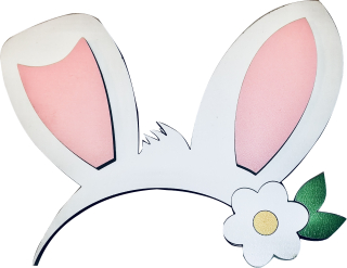 čelenka Ouška Velikonoce