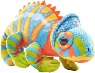 Plyš kapsáček chameleon ECO