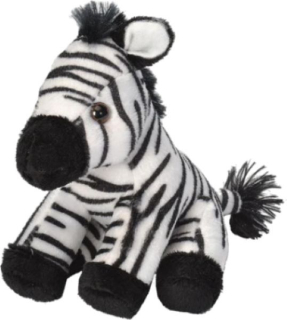 Plyš kapsáček zebra 13 cm ECO WR