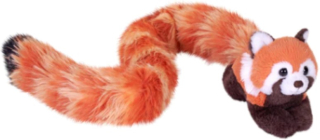 Plyš Tailkins panda červená 101cm WR