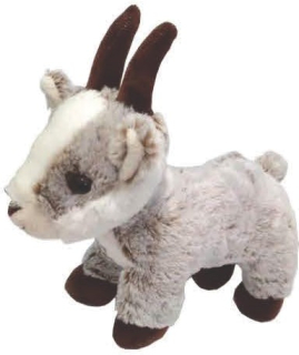 Plyš koza stojící 20cm