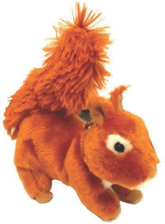 Plyš veverka 15cm