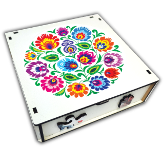 Puzzle 27cm v krabičce - folklor 