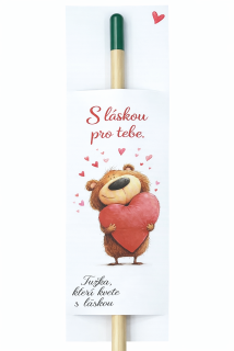 Kvetoucí tužka "S láskou pro tebe"