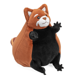 Plyš FLIPKINS panda červená Poki