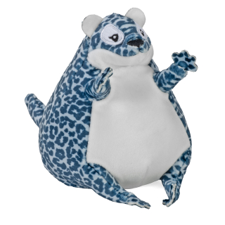 Plyš FLIPKINS leopard Flurry