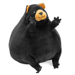 Plyš FLIPKINS medvěd černý Bramble