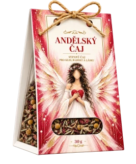 Čaj ovocný sypaný 30g, různé příchutě - Andělská (červená)