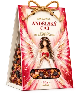 Andělský sypaný čaj – 30 g (červený)
