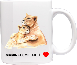 hrneče pro maminku motiv Lvice