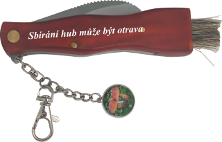 nůž na houby "Sbírání hub může být otrava"