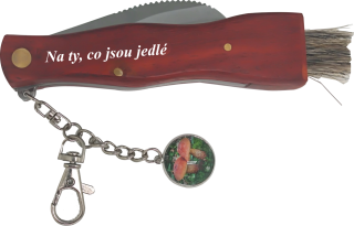 nůž na houby "Na ty co jsou jedlé"